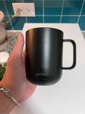 Ember Temperature Control Smart Mug  14 oz Matte Black Showtime Promo